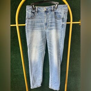 American Eagle Jeans Size 14 Skinny Jeans light wash